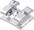 equilibrium® 2, metal bracket, tooth 11, 0° torque, 0° angulation, Standard Edgewise 22