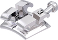 equilibrium® 2, metal bracket with hook, tooth 23, -2° torque, +13° angulation, Roth 22