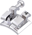 equilibrium® 2, metal bracket with hook, tooth 24, -7° torque, 0° angulation, McLaughlin-Bennett-Trevisi** 22