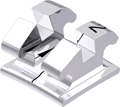 equilibrium® mini, metal bracket, tooth 22, +10° torque, +8° angulation, McLaughlin-Bennett-Trevisi** 22