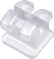 discovery® pearl, ceramic bracket, tooth 12, +8° torque, +9° angulation, Roth 22
