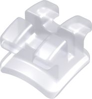 discovery® pearl, ceramic bracket, tooth 14, -7° torque, 0° angulation, Roth 22