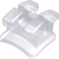 discovery® pearl, ceramic bracket, tooth 15, -7° torque, 0° angulation, Roth 22
