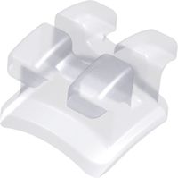 discovery® pearl, ceramic bracket, tooth 24, -7° torque, 0° angulation, Roth 22