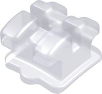 discovery® pearl, ceramic bracket, tooth 32, -1° torque, 0° angulation, Roth 22