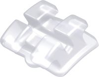 discovery® pearl, ceramic bracket, tooth 35, -22° torque, 0° angulation, Roth 22
