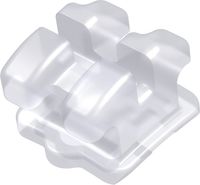 discovery® pearl, ceramic bracket, tooth 41, -6° torque, 0° angulation, McLaughlin-Bennett-Trevisi** 22