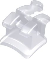 discovery® pearl, ceramic bracket with hook, tooth 25, -7° torque, 0° angulation, McLaughlin-Bennett-Trevisi** 22