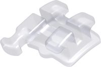 discovery® pearl, ceramic bracket with hook, tooth 44, -12° torque, +2° angulation, McLaughlin-Bennett-Trevisi** 22