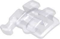 discovery® pearl, ceramic bracket with hook, tooth 45, -17° torque, +2° angulation, McLaughlin-Bennett-Trevisi** 22