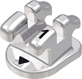discovery® smart, metal bracket, tooth 31, -1° torque, 0° angulation, Roth 22