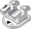 discovery® smart, metal bracket, tooth 41, -1° torque, 0° angulation, Roth 22