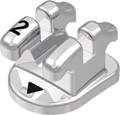 discovery® smart, metal bracket, tooth 42, -1° torque, 0° angulation, Roth 22