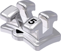 discovery® smart, metal bracket, tooth 35, -17° torque, +2° angulation, McLaughlin-Bennett-Trevisi** 22