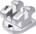 discovery® smart, metal bracket, tooth 41, -6° torque, 0° angulation, McLaughlin-Bennett-Trevisi** 22