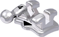 discovery® smart, metal bracket with hook, tooth 44, -17° torque, 0° angulation, Roth 22