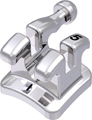 discovery® smart, metal bracket with hook, tooth 25, -7° torque, 0° angulation, McLaughlin-Bennett-Trevisi** 22