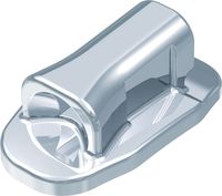 Ortho-Cast, buccal tube, single rectangular, tooth 17-16 / 26-27 / 47-46 / 36-37, 0° torque, +6° offset, slot 22