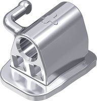 Ortho-Cast, buccal tube, triple combination, tooth 26-27, -9° torque, +10° offset, slot 18