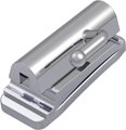 Ortho, buccal tube, single rectangular, tooth 26-27 / 47-46, 0° torque, +6° offset, slot 22