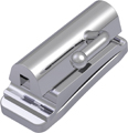 Ortho, buccal tube DB, single rectangular, tooth 26-27 / 47-46, 0° torque, +6° offset, slot 22