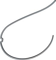 rematitan® LITE Spee® retraction arch with dimple, maxilla, rectangular 0.46 mm x 0.46 mm / 18 x 18