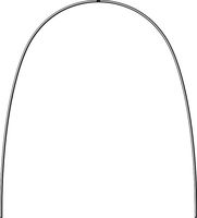 Equire preformed ideal arch, mandible, arch form: American Style, round 0.30 mm / 12