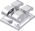 equilibrium® 2, band bracket, tooth 42-41 / 31-32, 0° torque, 0° angulation, Standard Edgewise 18