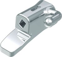 Ortho-Cast M-Series, buccal tube, single rectangular, tooth 47-46, -25° torque, +8° offset, slot 18
