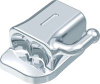 Ortho-Cast M-Series, buccal tube, double rectangular, tooth 36-37, -20° torque, 0° offset, McLaughlin-Bennett-Trevisi** for 1st molar, slot 18