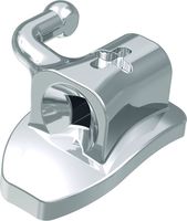Ortho-Cast M-Series mini, buccal tube DB, single rectangular, tooth 27, -14° torque, 0° offset, Roth 18