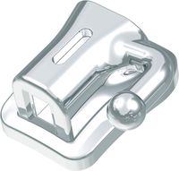 Ortho-Cast M-Series mini, buccal tube DB, single rectangular, tooth 47, 0° torque, 0° offset, Ricketts® Universal 18