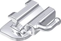 Ortho-Cast M-Series, convertible buccal tube, double rectangular, tooth 36-37, -30° torque, +4° offset, Roth 22