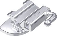 Ortho-Cast M-Series, convertible buccal tube, double rectangular, tooth 47-46, -20° torque, 0° offset, McLaughlin-Bennett-Trevisi** for 1st molar, slot 22