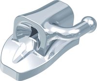 Ortho-Cast M-Series mini, buccal tube DB, single rectangular, tooth 37, 0° torque, 0° offset, Standard Edgewise 22