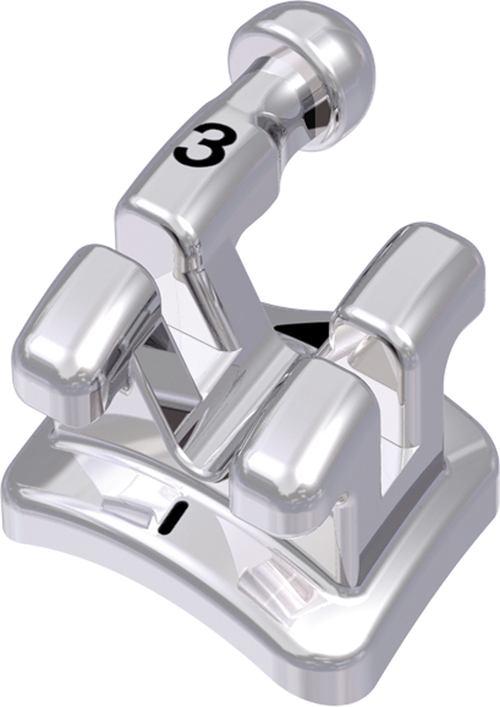 discovery® smart, metal brackets, hook on cuspid, 1st bicuspid and