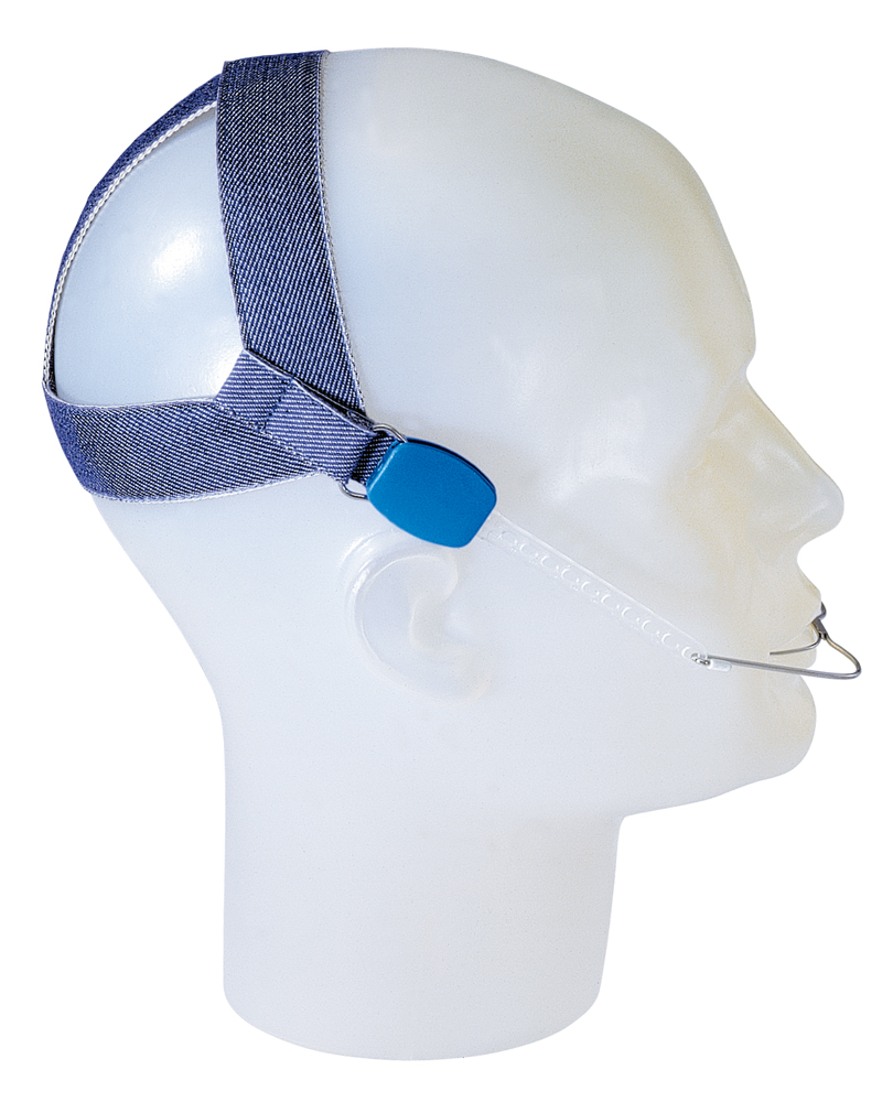 Highpull headgear with safety modules, strong tension to 7.5 N (750 g